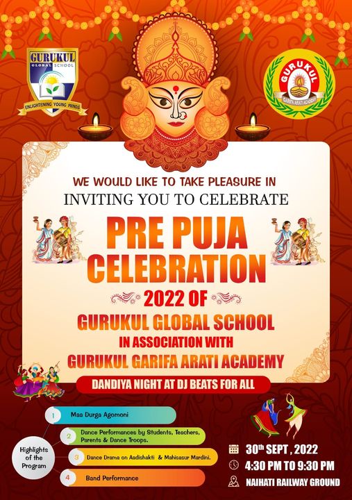 \"Pre-Puja Celebration 2022\"